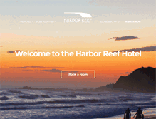 Tablet Screenshot of harborreef.com